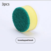 Baijie cloth brush head 3pcs